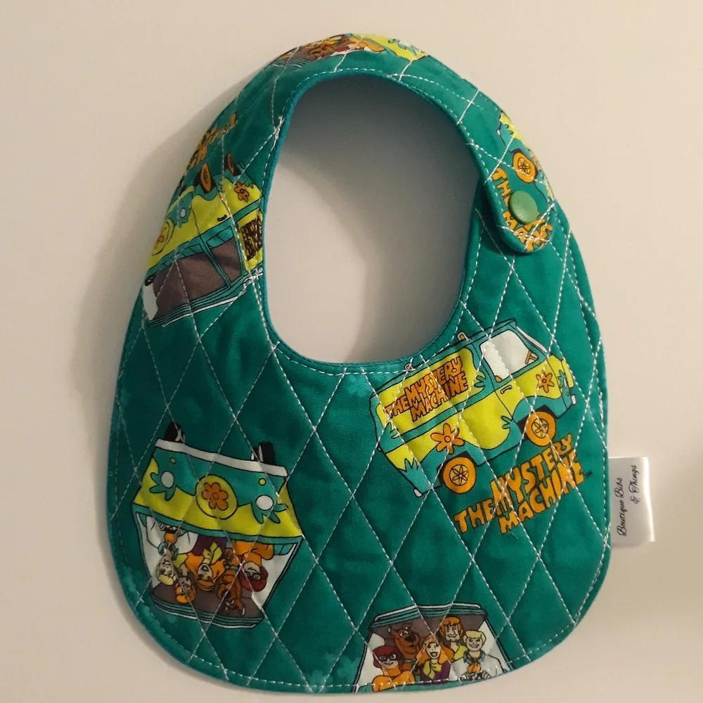 (New) Scooby Doo Bib & Binky set